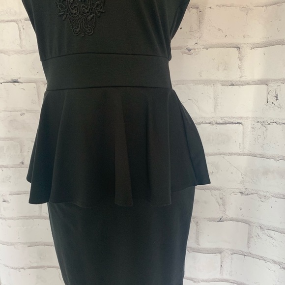 Bar III Front Row Peplum Dress - Picture 5 of 8